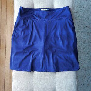 Cabana Life Longer Length 17.5 inches Active Skort Dark Blue Pickleball Golf